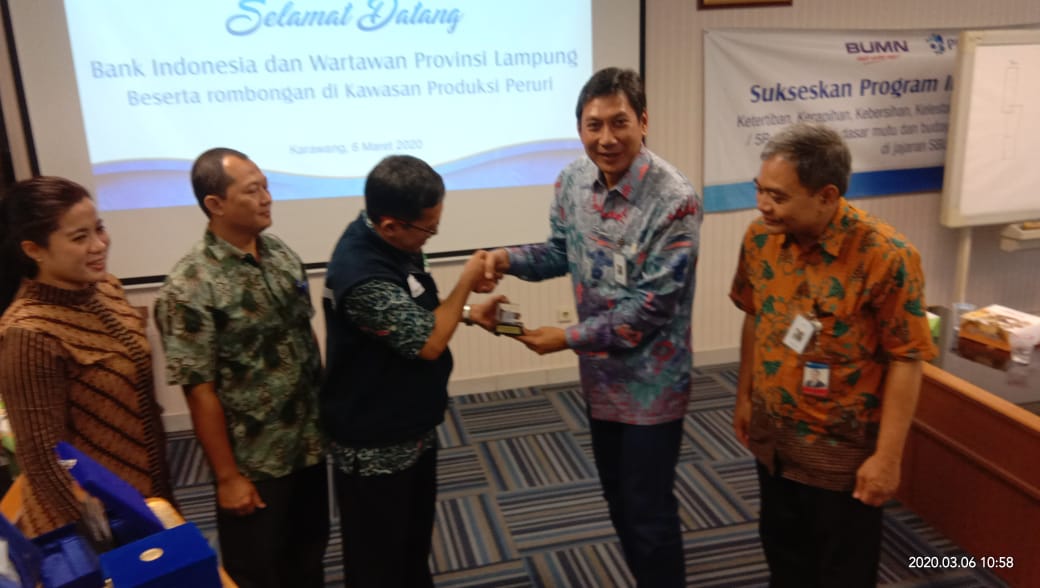 BI KPW Lampung Ajak Wartawan Kunjungi Percetakan Uang