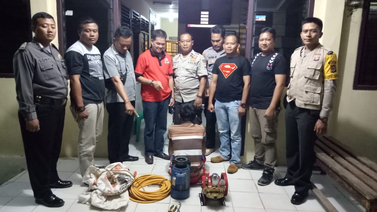 Jual Mesin Steam Hasil Curian, Akhirnya Dibekuk Polisi