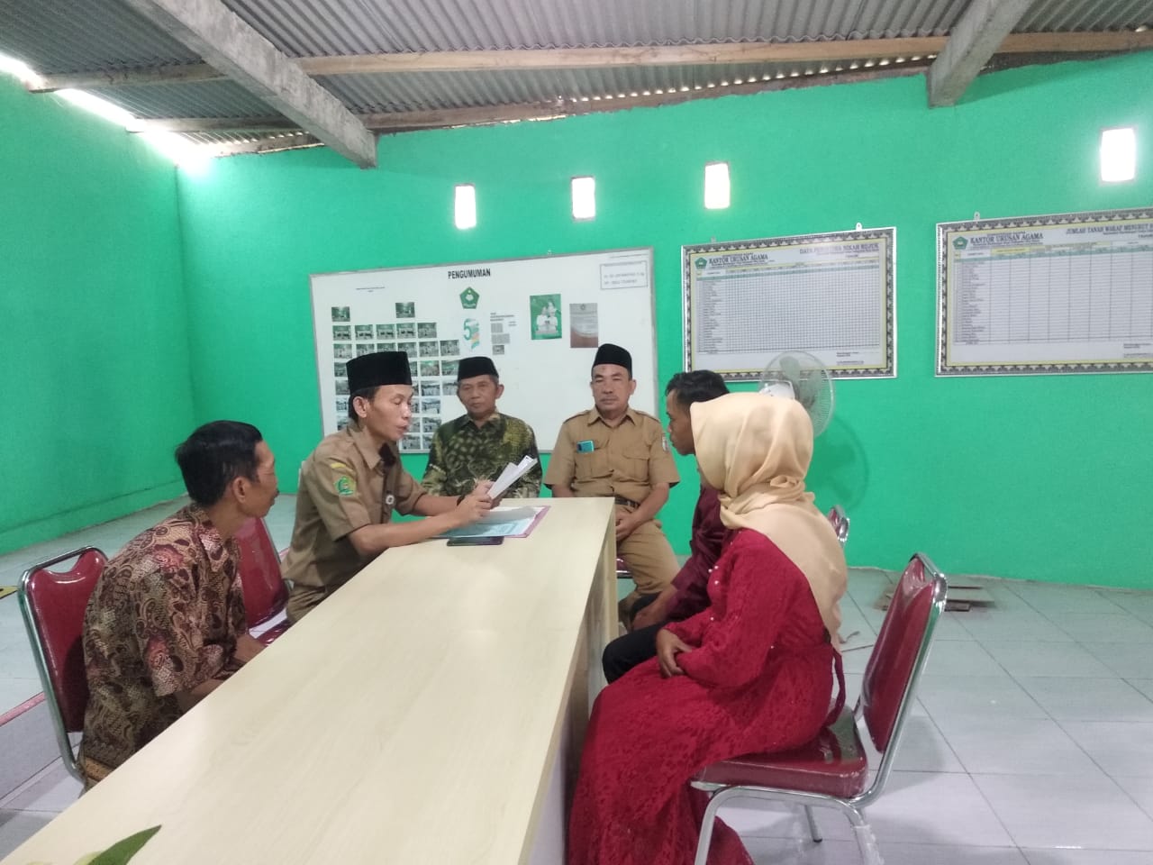 Wabah Covid-19, KUA Blambanganumpu tak Libur