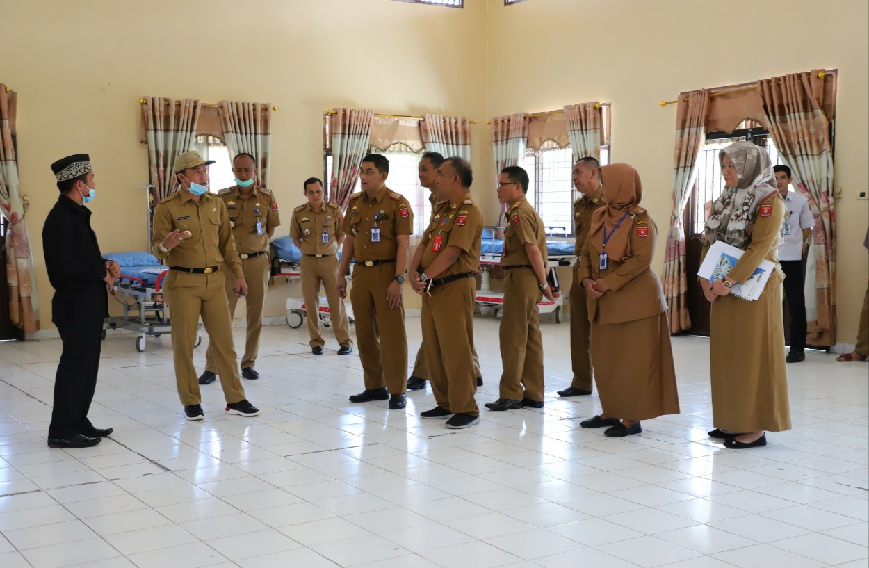 GSG Ratu Piekulun Disiapkan untuk Ruang Isolasi Covid-19