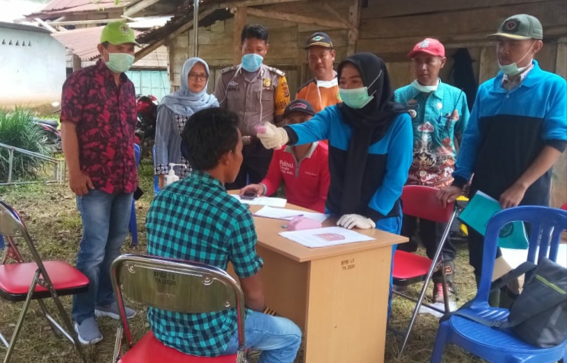 Dewan Tinjau Posko Pintu Masuk Lambar