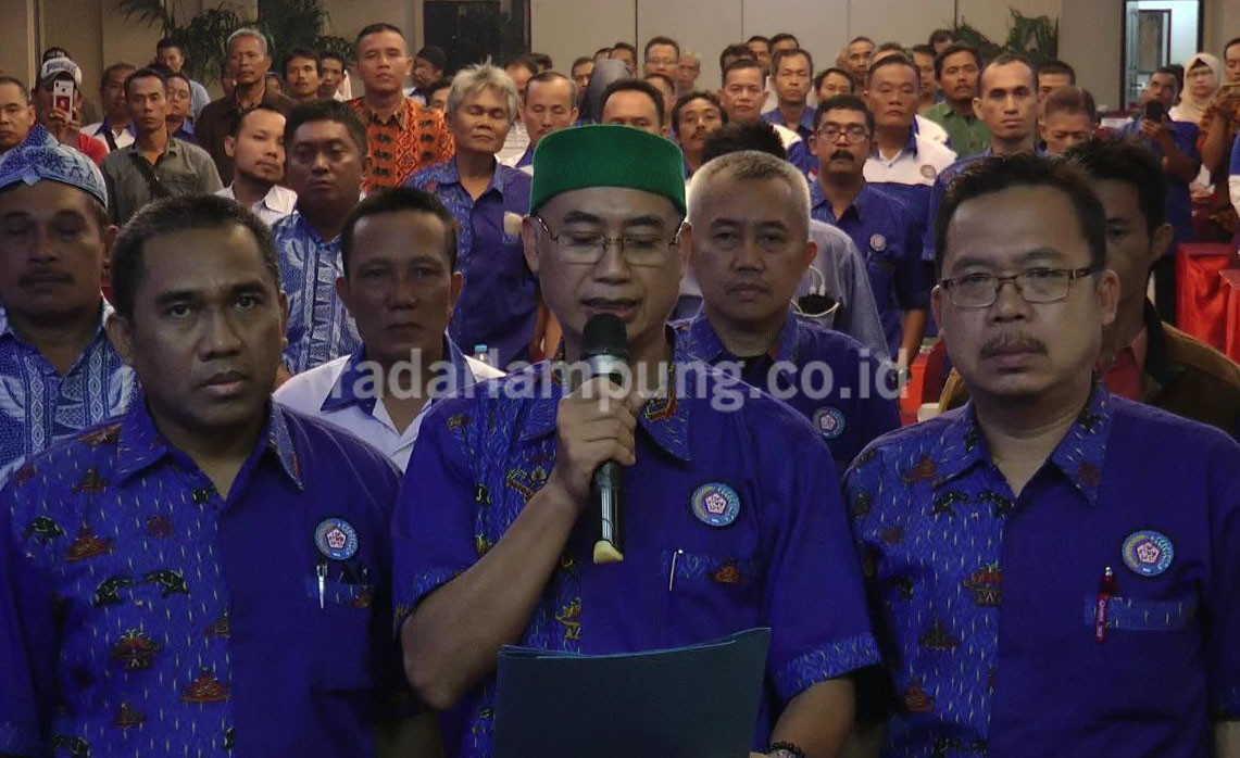 FSP RTMM SPSI Lampung Tolak RUU Omnimbus Law