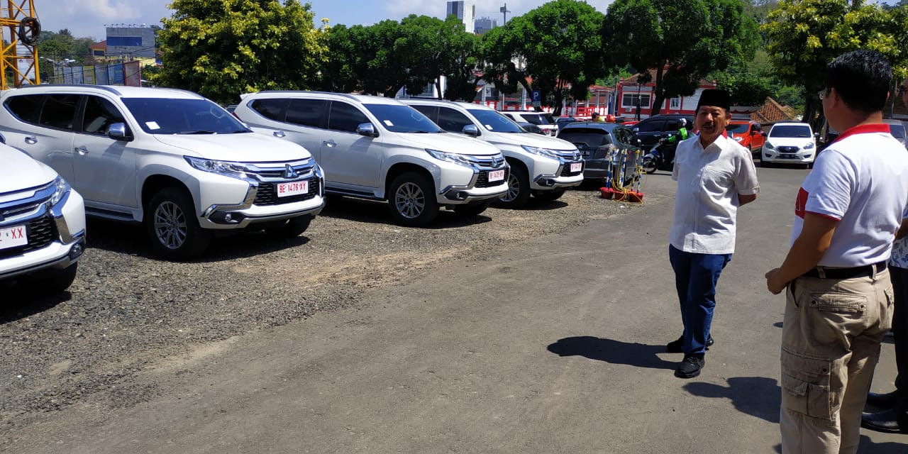 Mantap! Pemkot Bandarlampung Beli Mobil Baru
