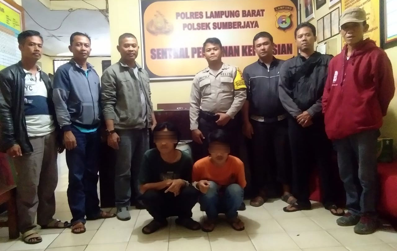 Minum Tuak, Cemilannya Tembakau Gorila, Ditangkap Deh!