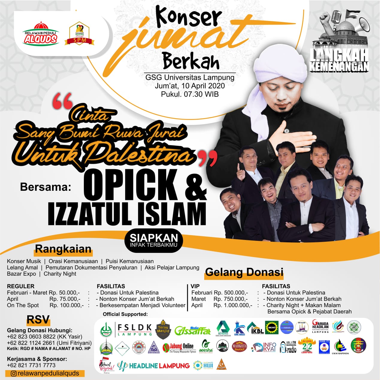 Konser Jum\'at Berkah Diundur