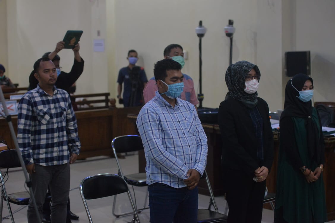 Reza Cabut Keterangan BAP Terkait Dirinya Menjelaskan Istri Syahbudin Dapat Proyek di Lampura