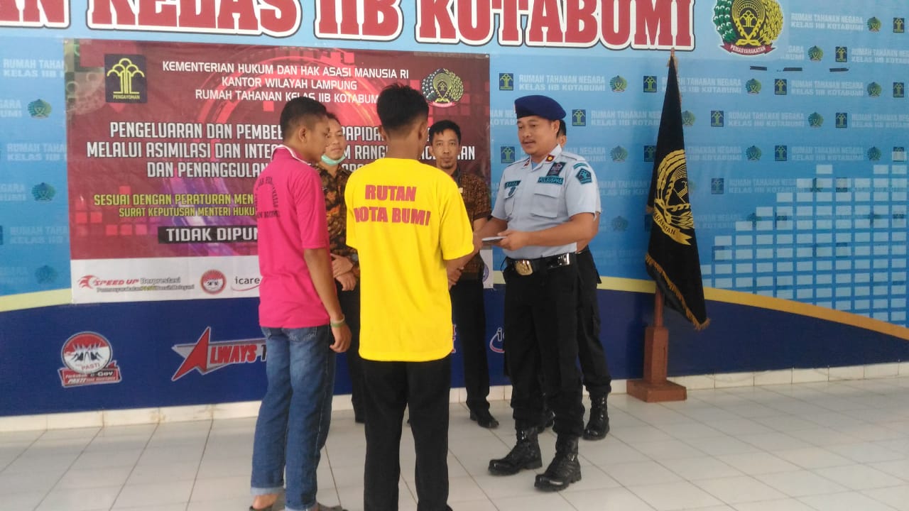 Rutan Kelas IIB Kotabumi Rumahkan 44 WBP