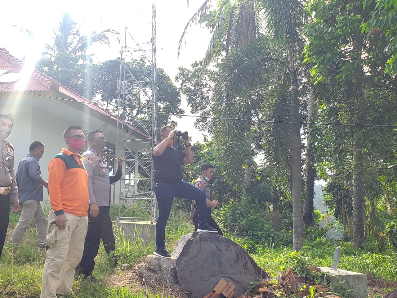 Bergerak Cepat, Nanang Pantau Situasi GAK