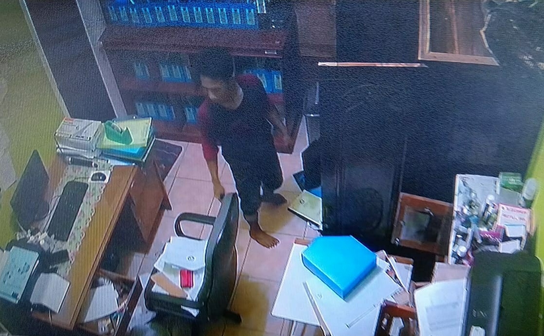 Nah, Maling di SDN 1 Palapa Masuk TV