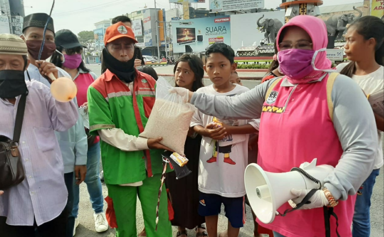 Cegah Corona, KPPI Lampung Baksos Lima Titik