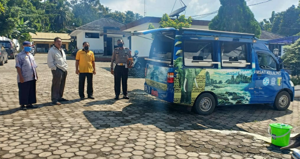 Hindari Penumpukan, Samsat Kotaagung Maksimalkan Mobil Samling