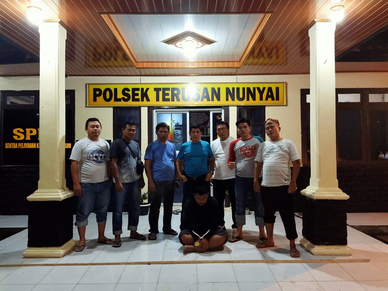 Polsek Terusannunyai  Amankan 70 Gram Sabu