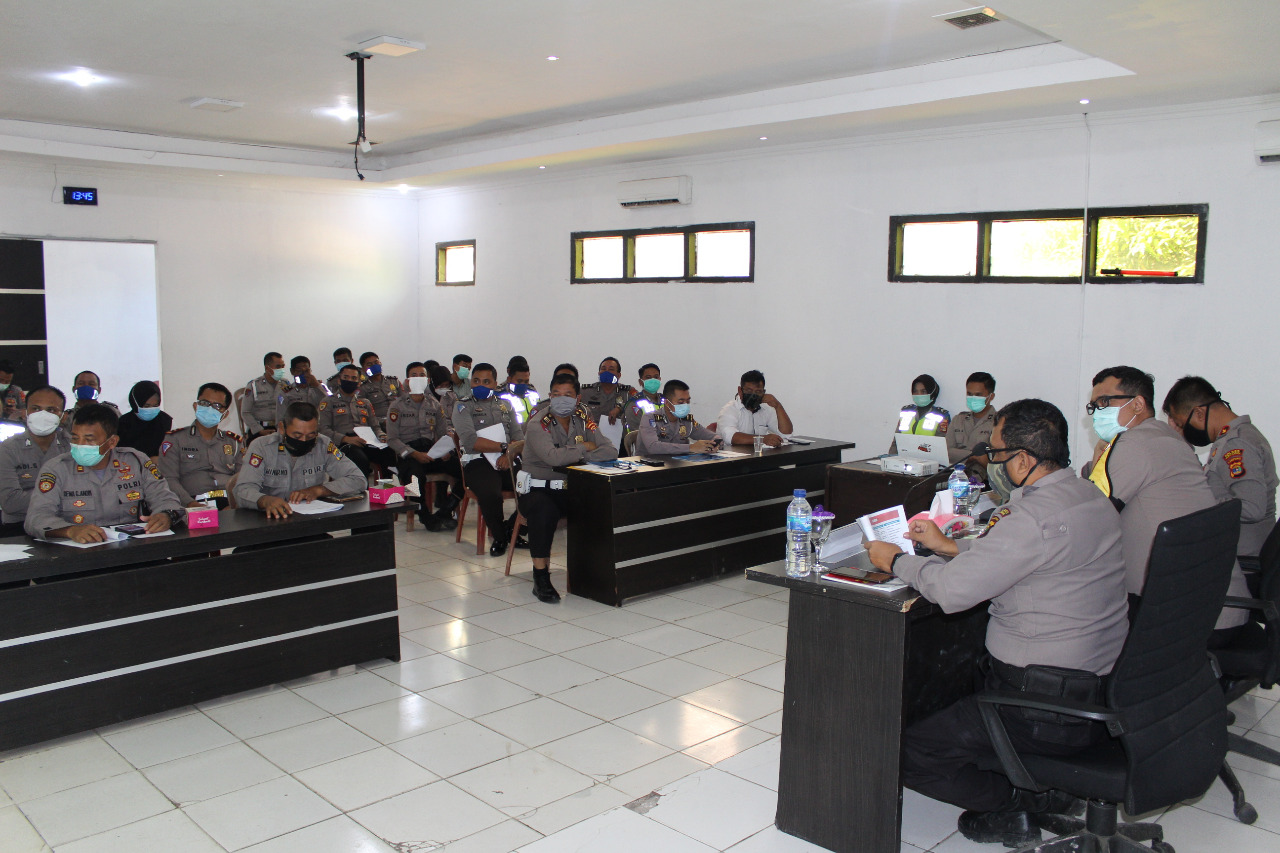 Polres Waykanan Gelar Pra Ops Keselamatan Krakatau 2020