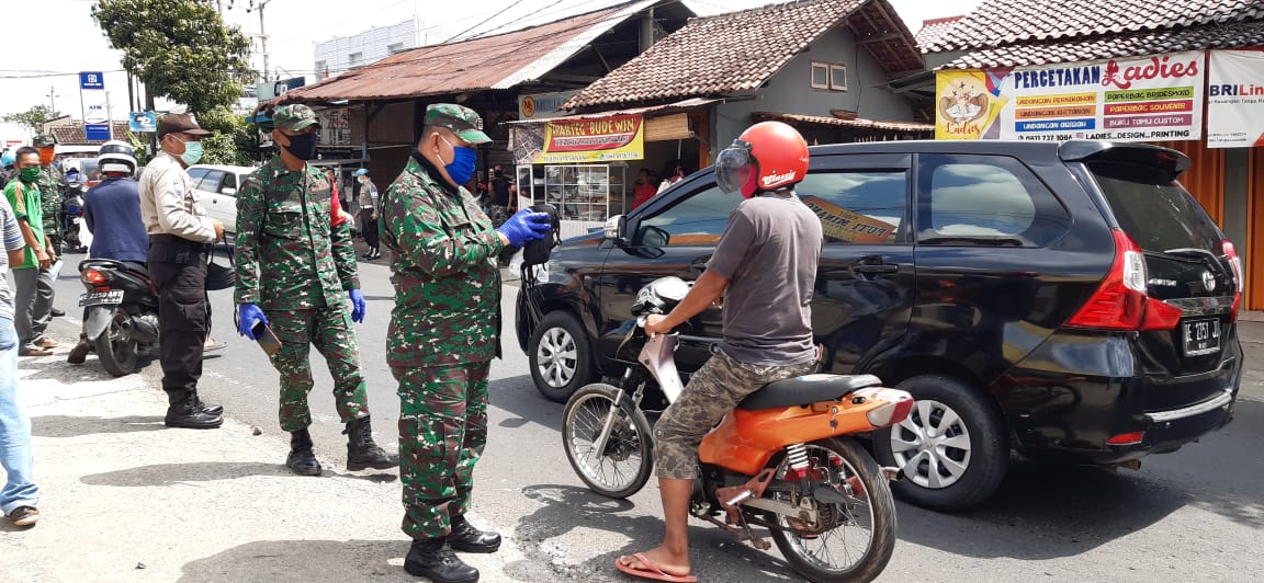 Kodim 0410/KBL Terus Imbau Masyarakat Terkait Covid-19