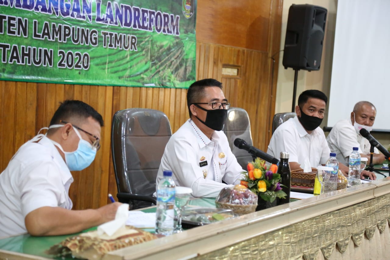 Ribuan Bidang Tanah di Lamtim Ikut Program Landreform