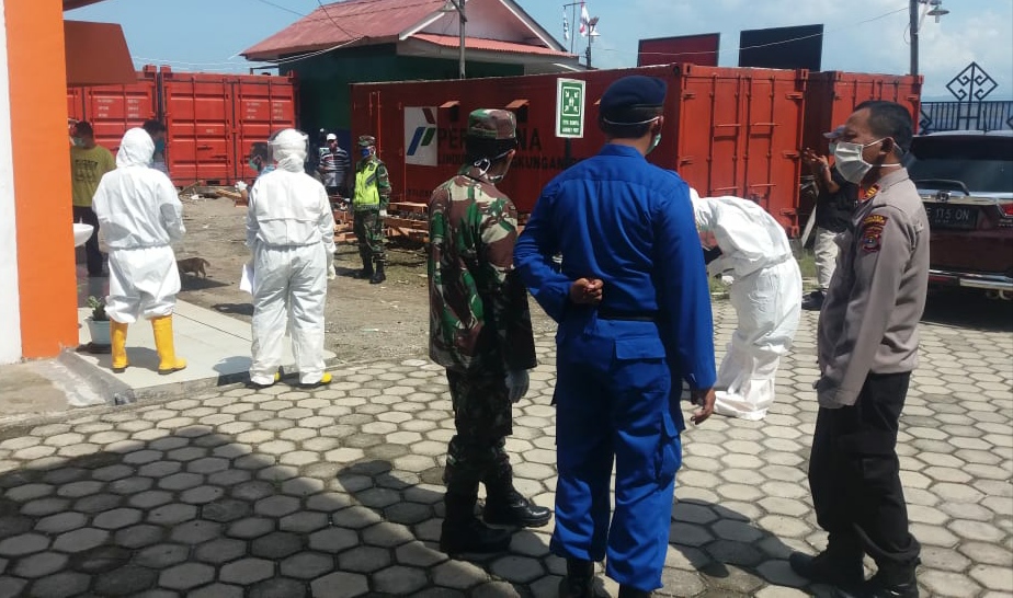 Rapid Tes Petugas Kepanduan Pelabuhan Kotaagung Reaktif, Tinggal Tunggu Hasil Swab