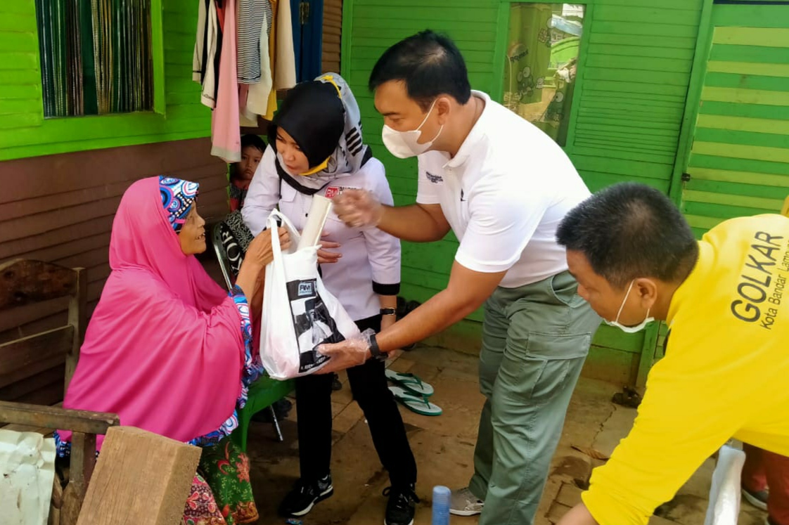 Door to door, Rycko Salurkan Bantuan dan Serap Aspirasi Masyarakat