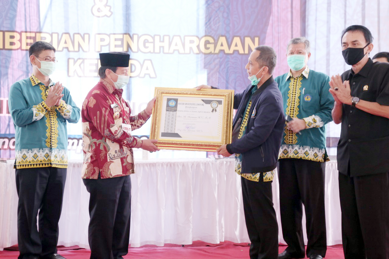 Unila Terima Tiga Gedung RSPTN Dari Pemkot Bandarlampung