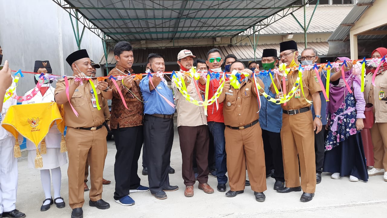 SMKN 2 Terbanggi Besar Launching Bengkel Mobil Tebas Auto Smart