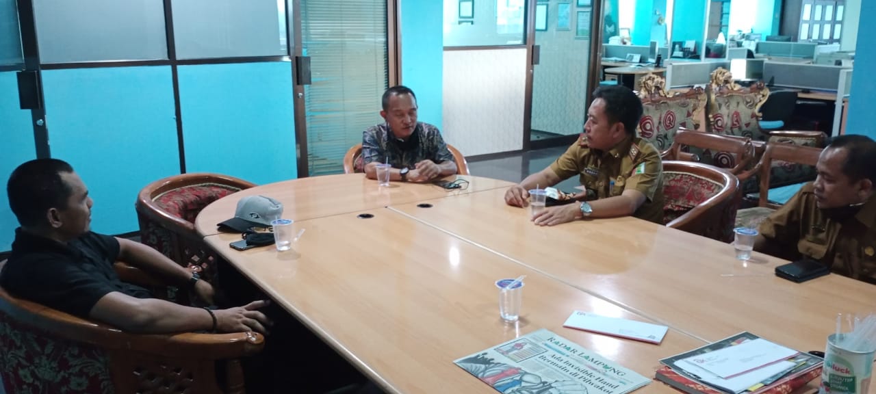Diskominfo Pesawaran Perkuat Hubungan Dengan Radar Lampung