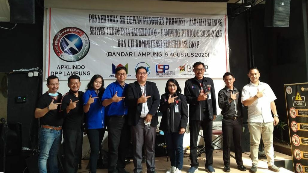 SK DPP Apklindo Lampung Resmi Diterima 