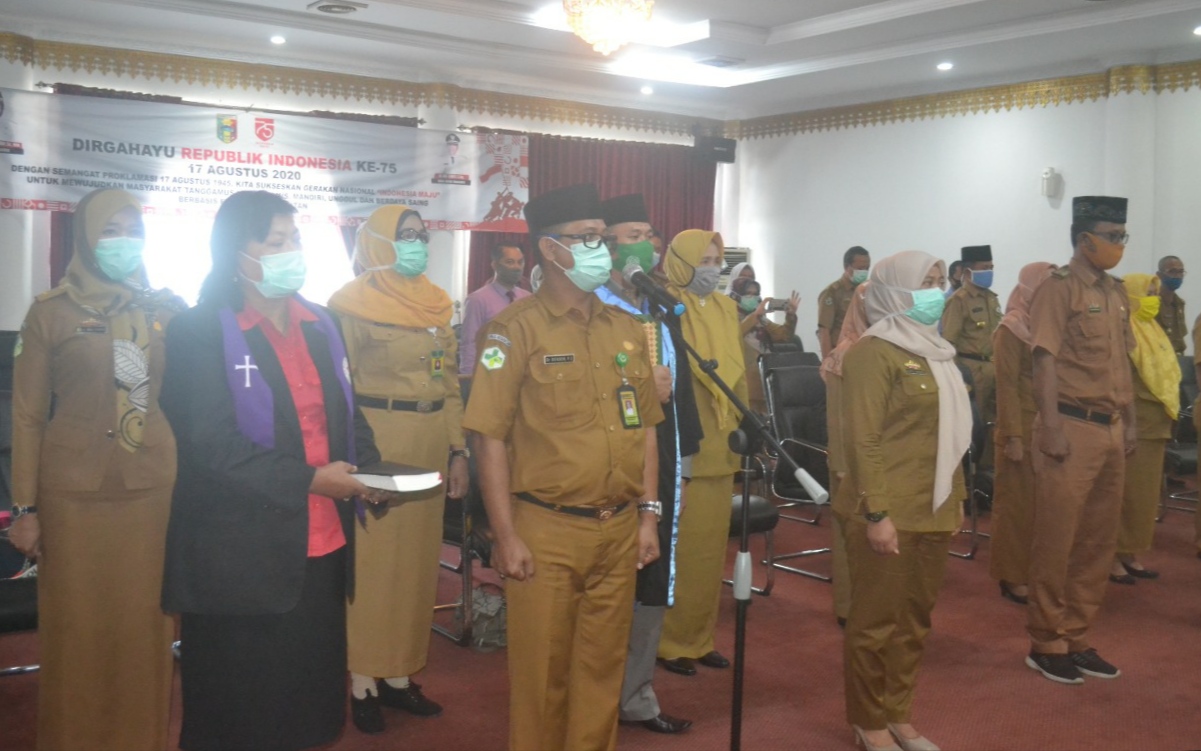 Bupati Tanggamus Lantik dr. Benson Sebagai Direktur RSUD Batin Mangunang