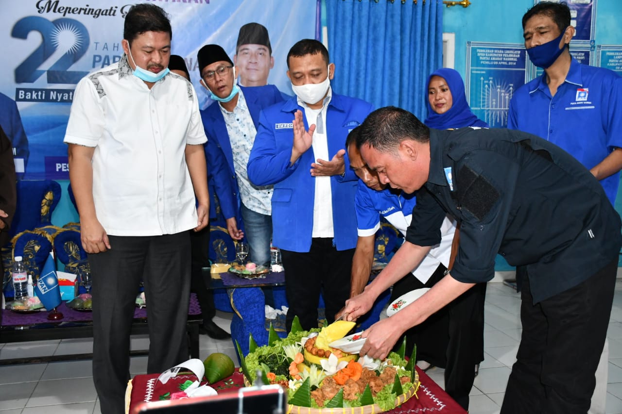 Pesan Tegas Ketua PAN Pesawaran ke Kader : Menangkan M. Nasir-Naldi Rinara !