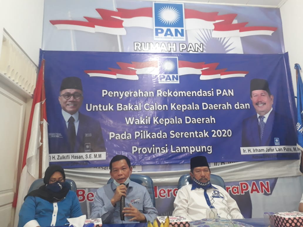 Hipni-Melin Dapat ‘Kado’ Rekomendasi  di HUT PAN