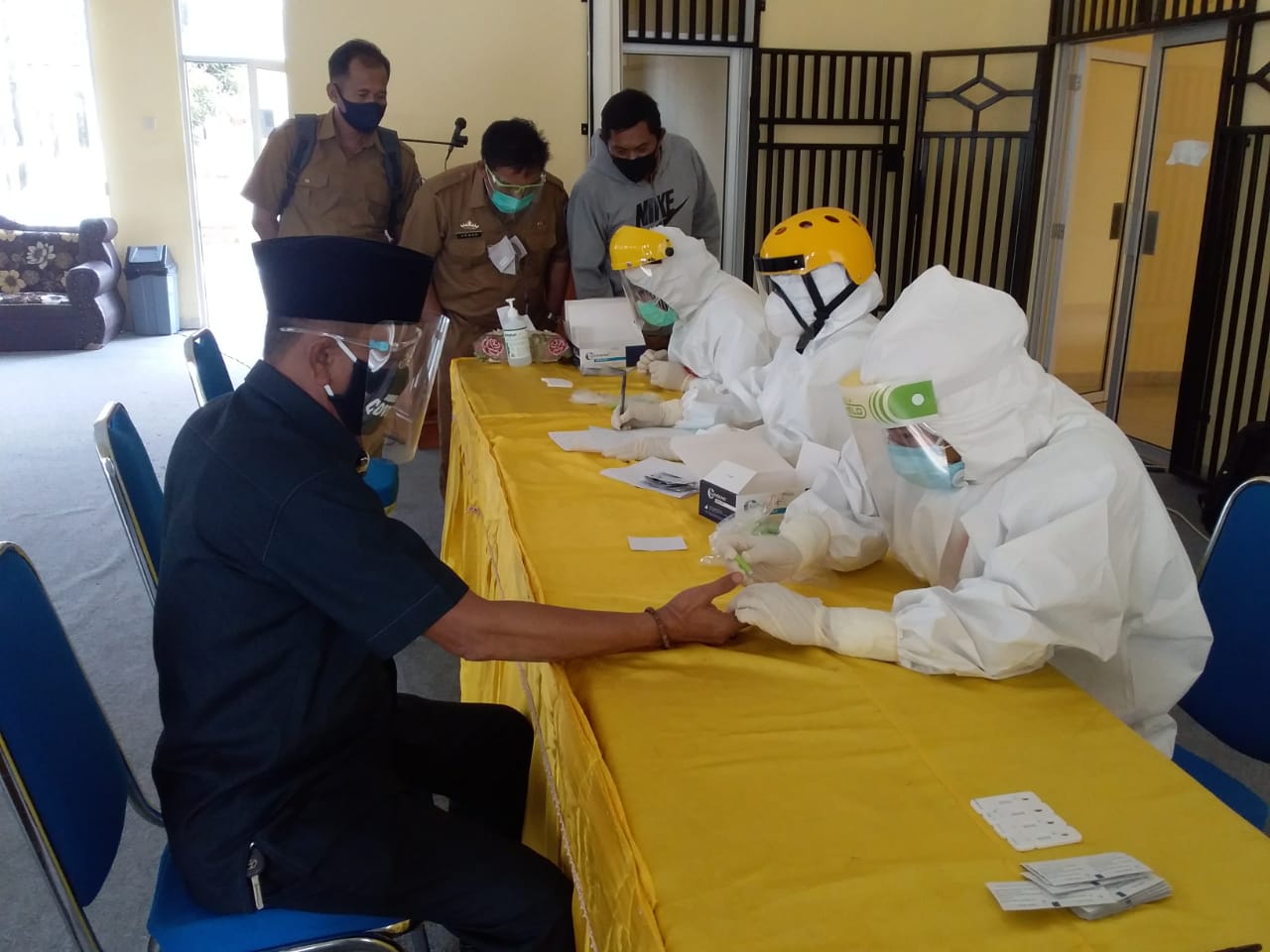 Legislator Lamtim Jalani Rapid Test