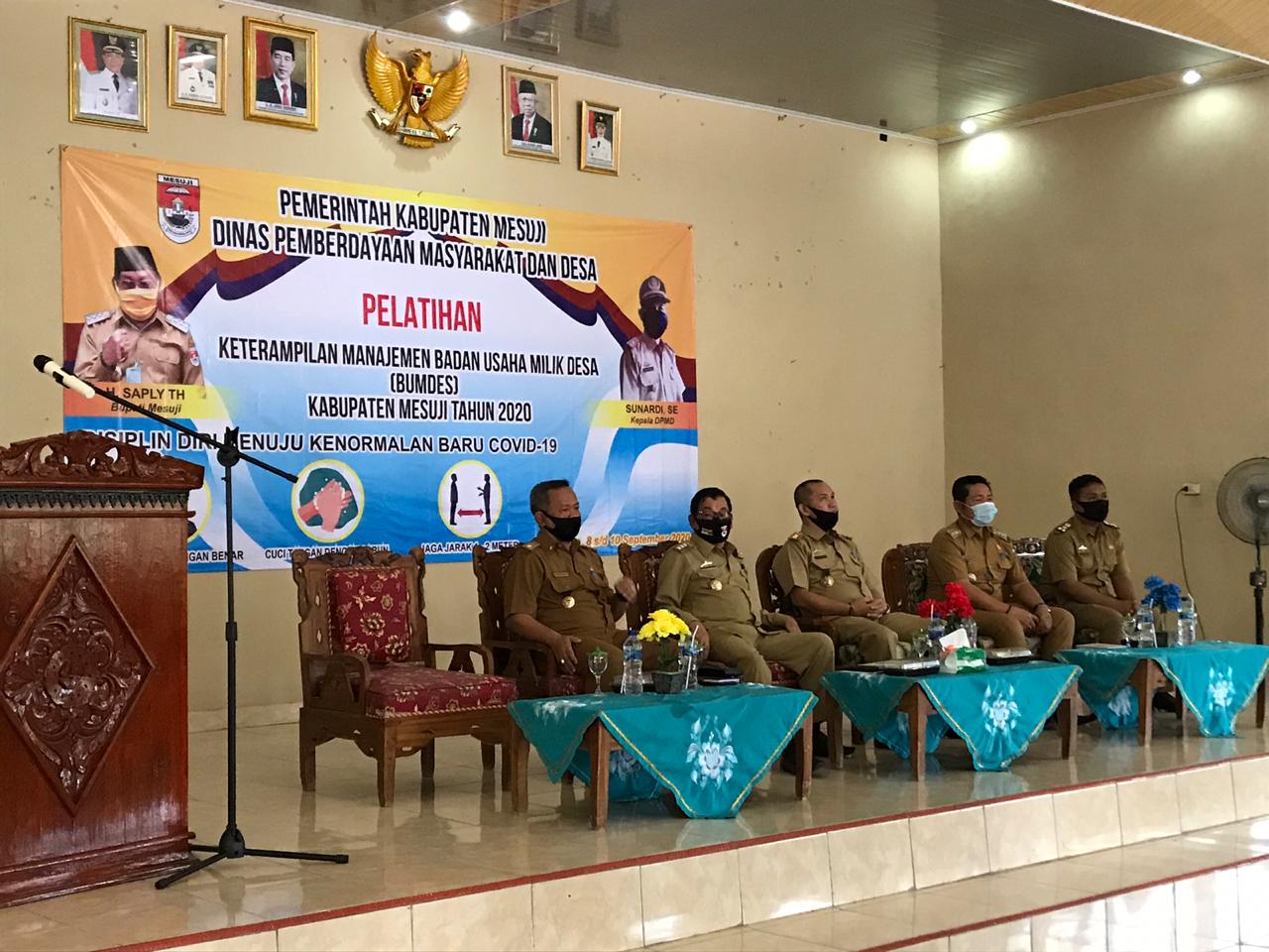 Tingkatkan SDM Melalui Pelatihan BUMDes