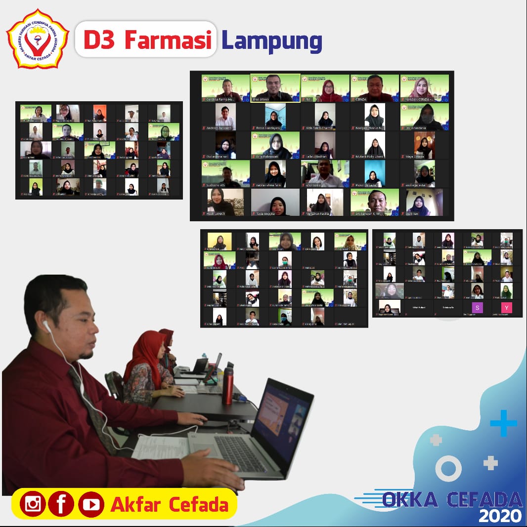 Akfar Cefada Sambut Mahasiswa Baru Secara Virtual