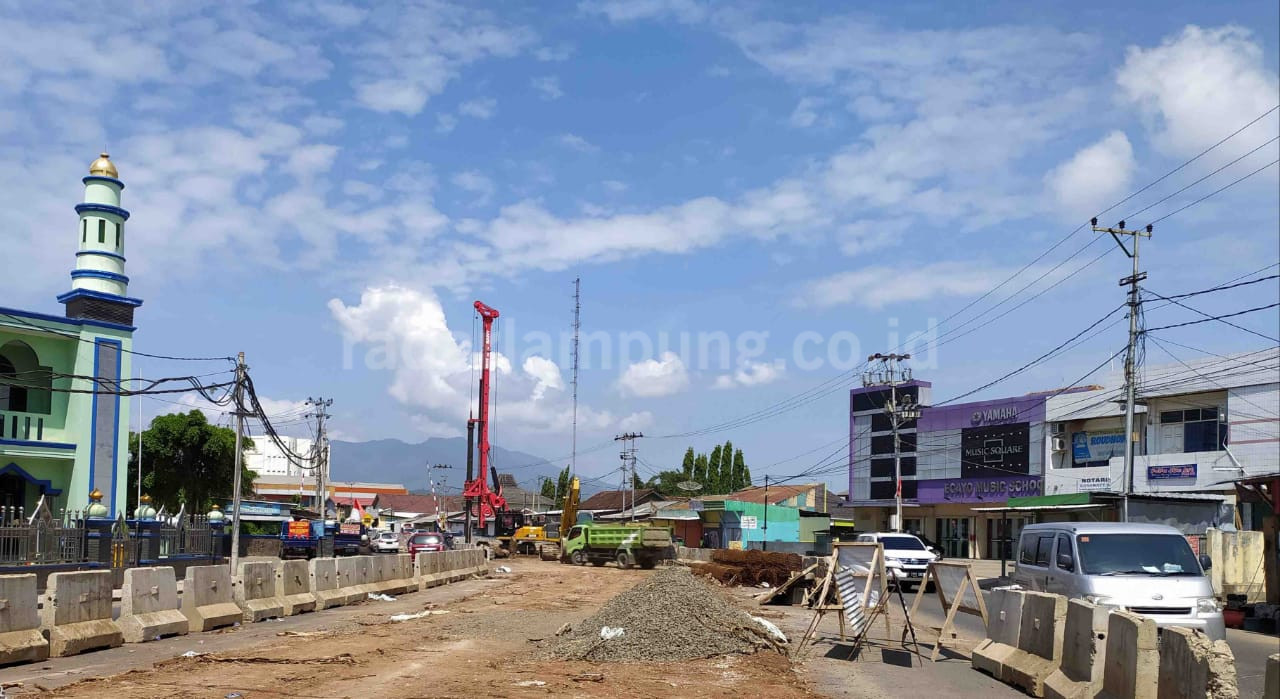 Kini, Pembangunan Flyover Sultan Agung Tahap Penyelesaian Pengeboran