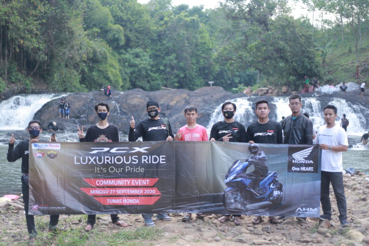 Kebersamaan PCX Luxurious Ride, Touring Honda HPCI Lampung