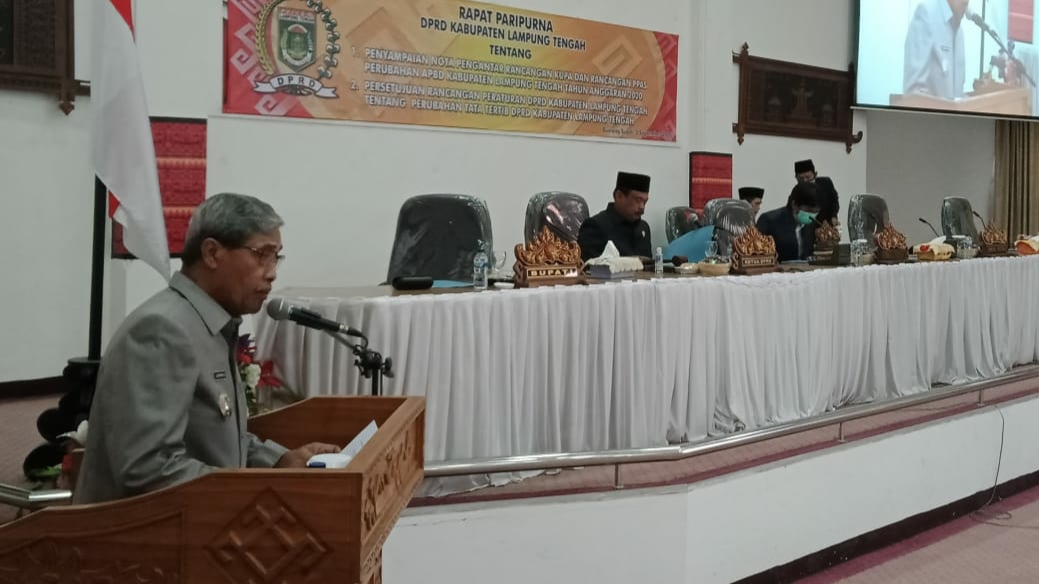 Target Pendapatan Daerah Lamteng Terjun Bebas