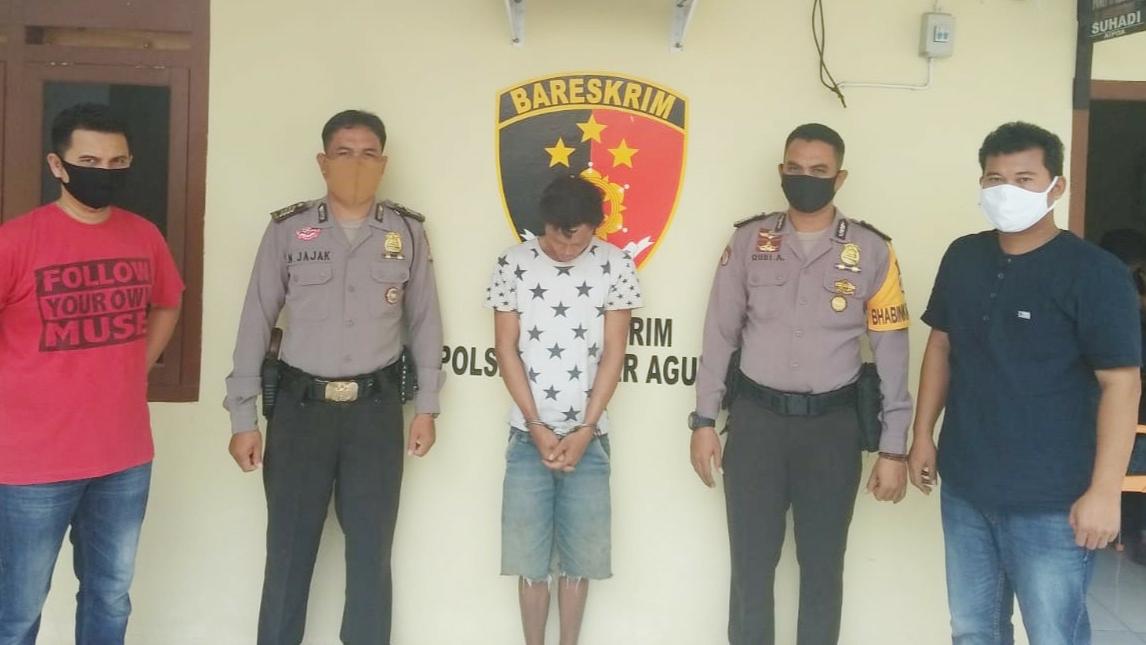 Polsek Banjaragung Berhasil Buat Malu Danial di Hadapan Mertua