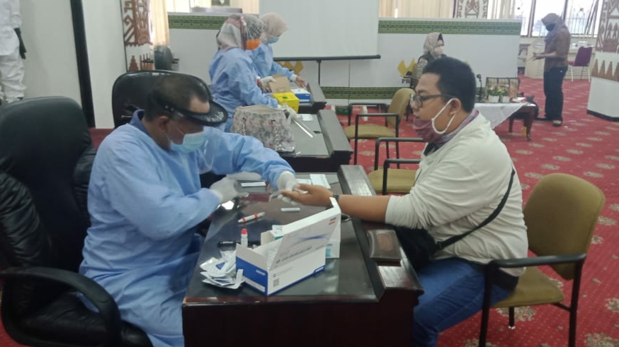 48 Wartawan Jalani Trasing dan Screning Covid-19