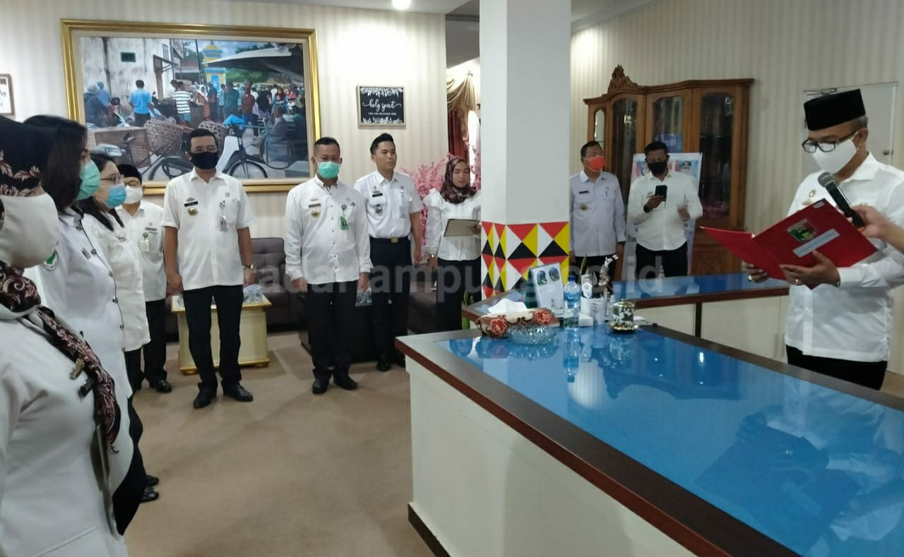 Dua KUPT Puskesmas Dilantik, Jadikan Kepercayaan Pimpinan Motivasi Peningkatan Kinerja!