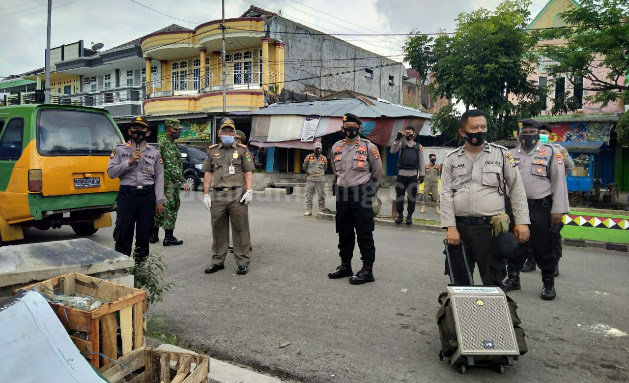 Pedagang Positif Covid-19, Pasar Kotaagung Ditutup
