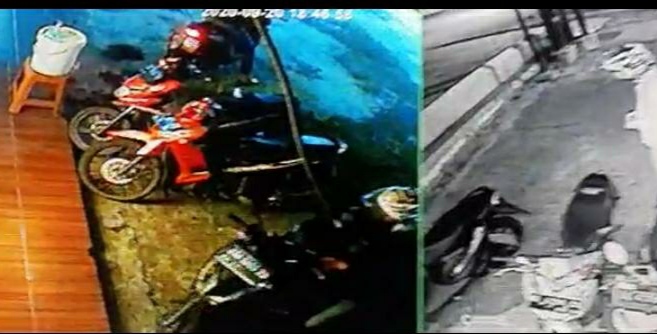 Ditinggal Buat Adonan Roti, Motor Raib