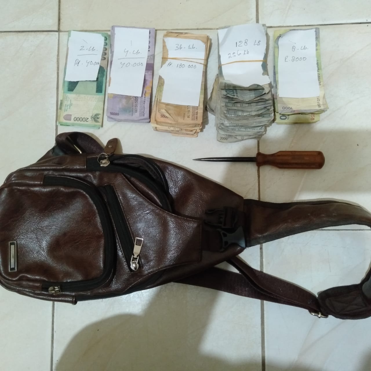 Baru Curi Kotak Amal, Kena Hadang Polisi di Pasar