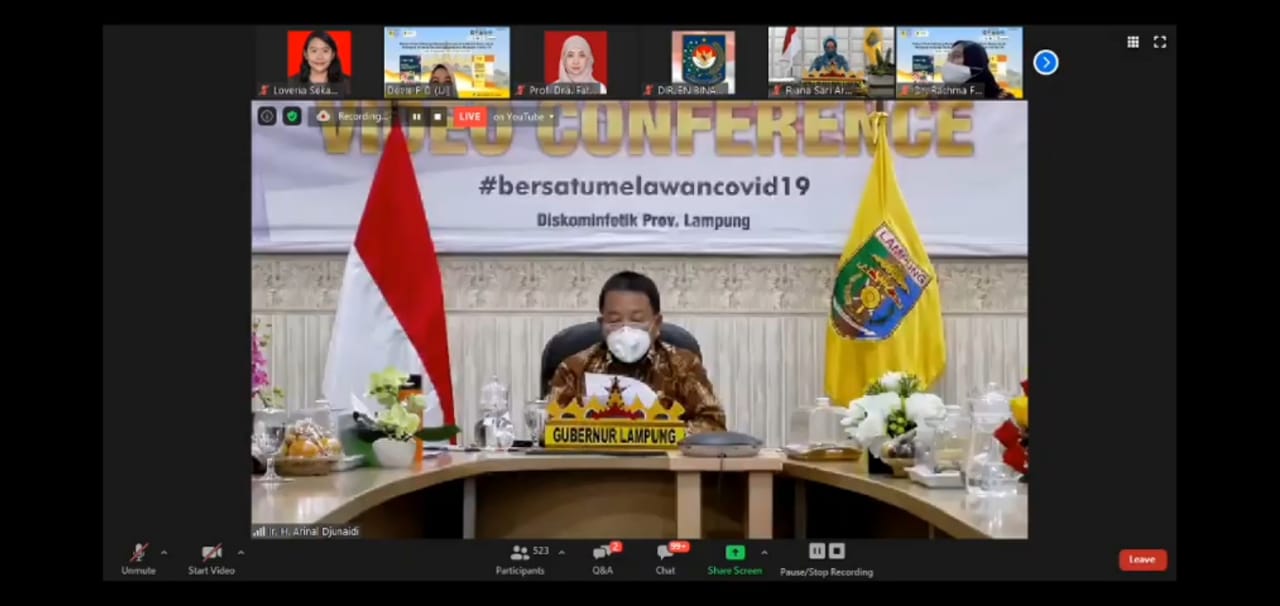 Cegah Covid-19, Pengawasan Level Pemprov Hingga Desa Harus Dikencangkan