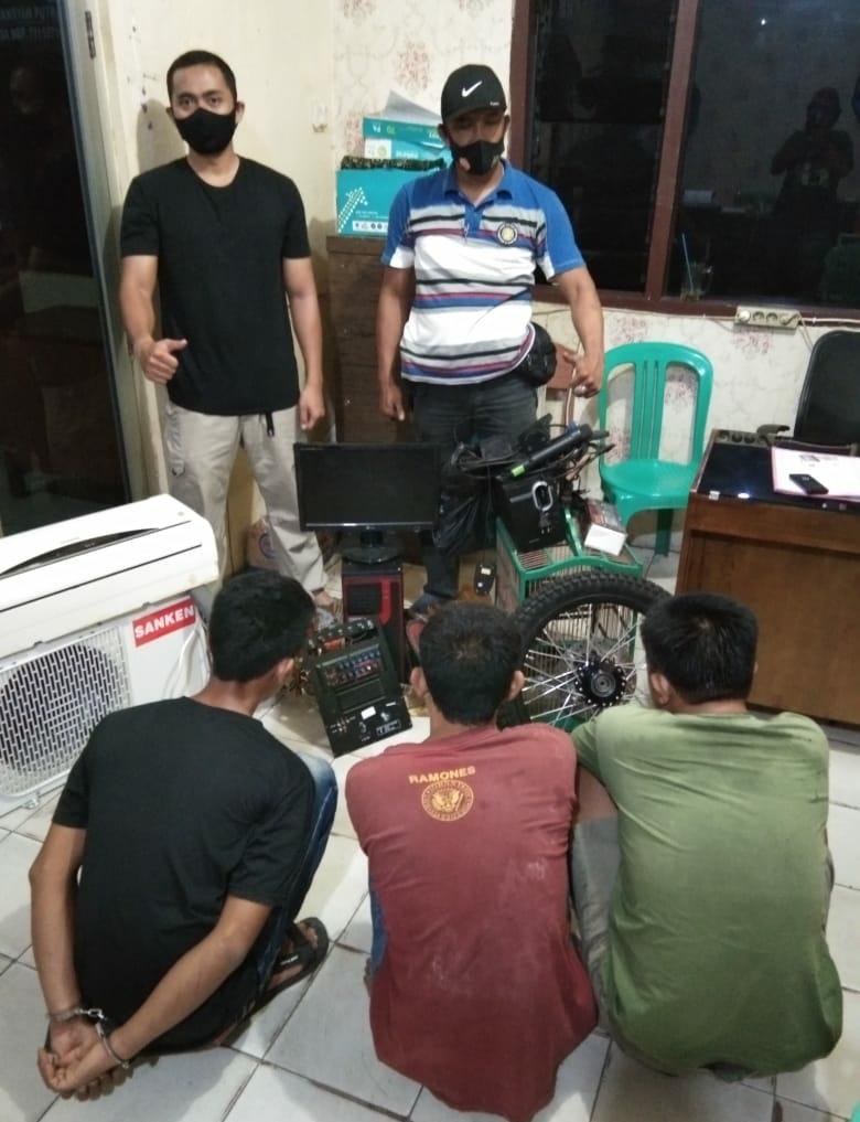 Komplotan Pembobol Sekolah Ditangkap