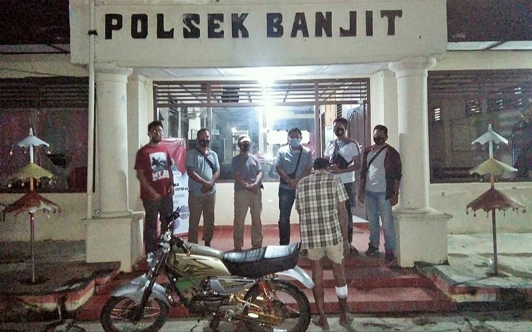 Dor! Tersangka Curanmor di Banjit Dapat \