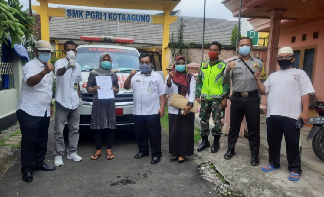 Satu Lagi , Pasien Covid-19 Asal Kotaagung Sembuh