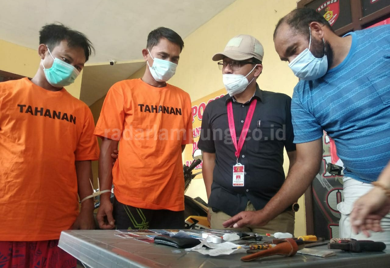 Lolos di Jawa, Komplotan Pembobol ATM Tertangkap di Lampung 