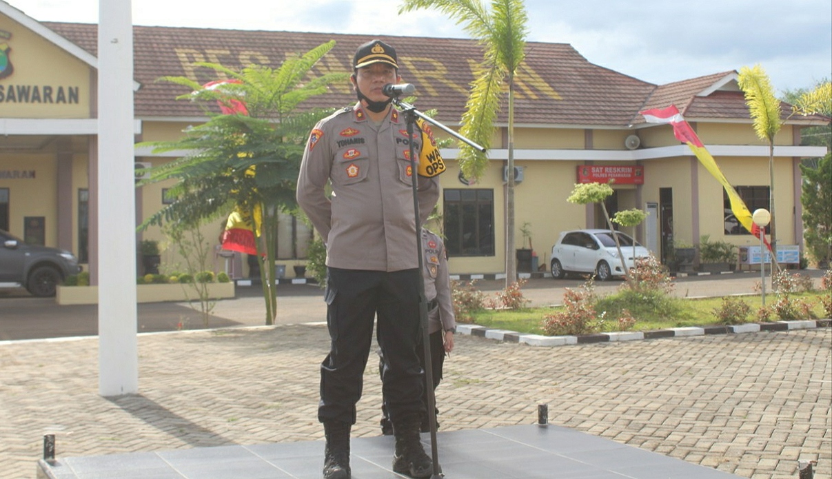 Polsek dan Bhabinkamtibmas Harus Proaktif Sosialisasikan Prokes!