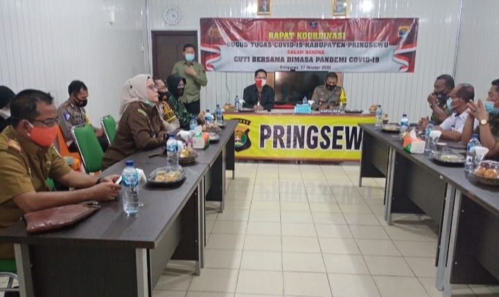 Perketat Pintu Masuk Pringsewu, Gugus Tugas Gelar Rapid Tes Massal