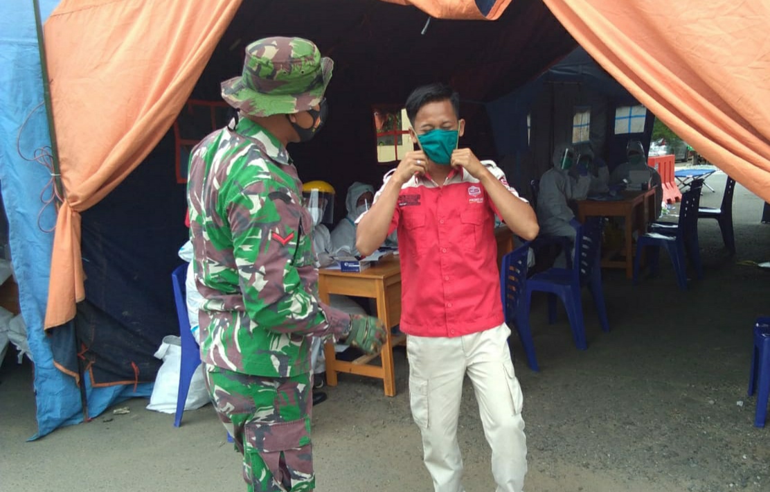 Hendak Masuk Bandarlampung, Dua Orang Kedapatan Reaktif