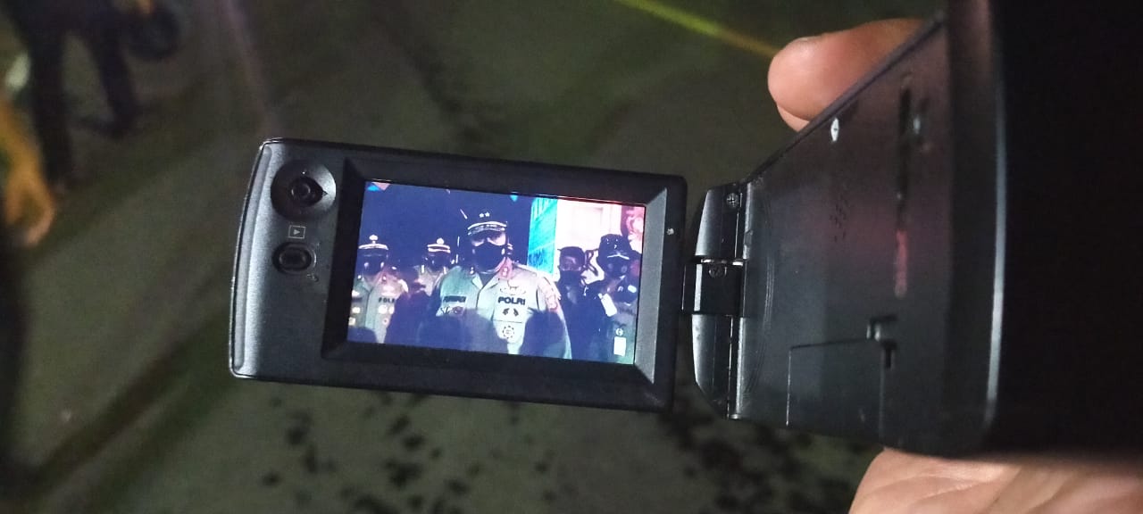 Kapolda Lampung Cek Personel di Lokasi Aksi Massa, Kerusakan dan Korban Masih Didata