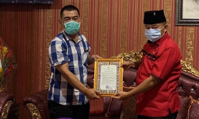 Polda Lampung Silaturahmi Kamtibmas Dengan Timses Paslonkada Lamtim